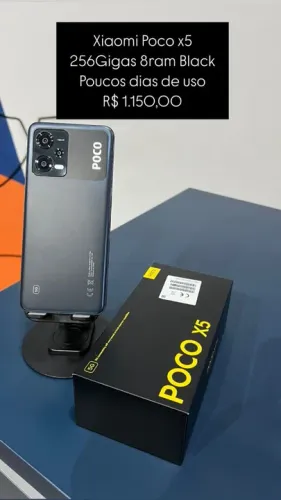 Xiaomi Poco X5 256Gigas 8Ram 5G Poucos dias de uso | Loja Fisica |