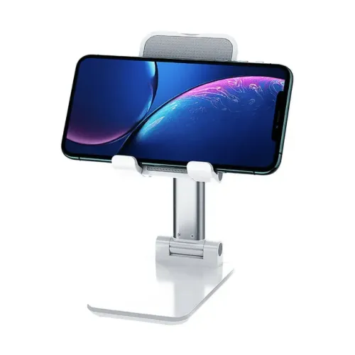 Suporte De Mesa Para Celular Branco SU125 - Kimaster cod: 2163