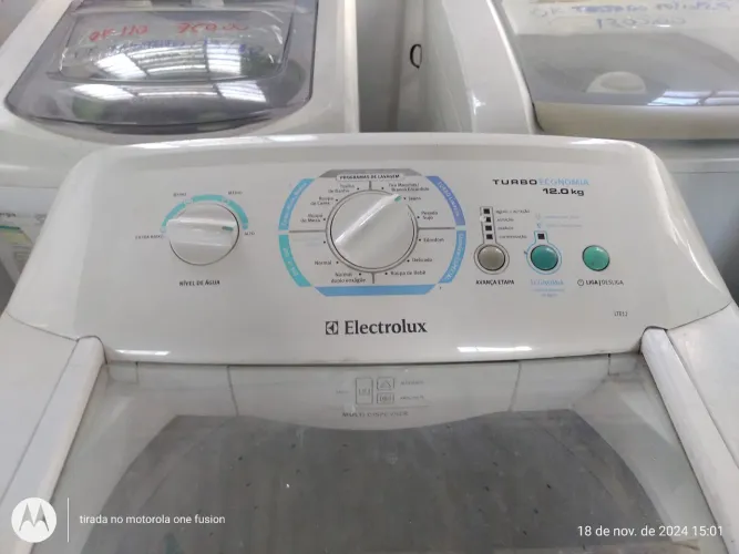 LAVADORA ELECTROLUX LTE12 220V
