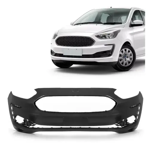 PARACHOQUE FORD KA 2019/2021  DIANTEIRO PRETO LISO