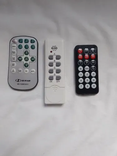 Controle remoto som e ar-condicionado 