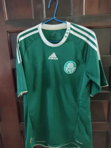 Camisa Palmeiras Comemorativa 5 Coroas (Copa Rio) Adidas 2010/2011 Sem patrocínio P Rara