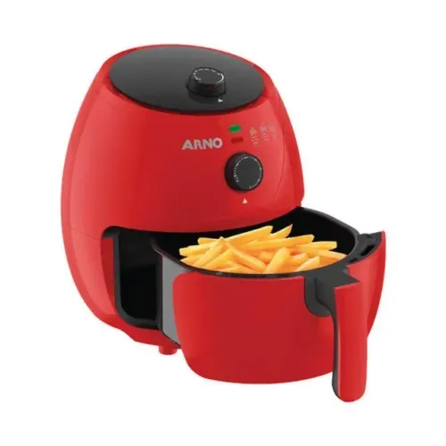 Fritadeira sem Óleo Arno Easy Fry 3,2L, 1100W, Red - 110V (NOVO)