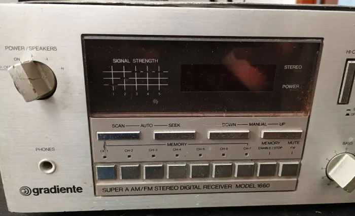 Receiver Gradiente 1660(vendo peças)