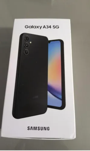 Samsung Galaxy a34 256gb 8gb ram novo lacrado