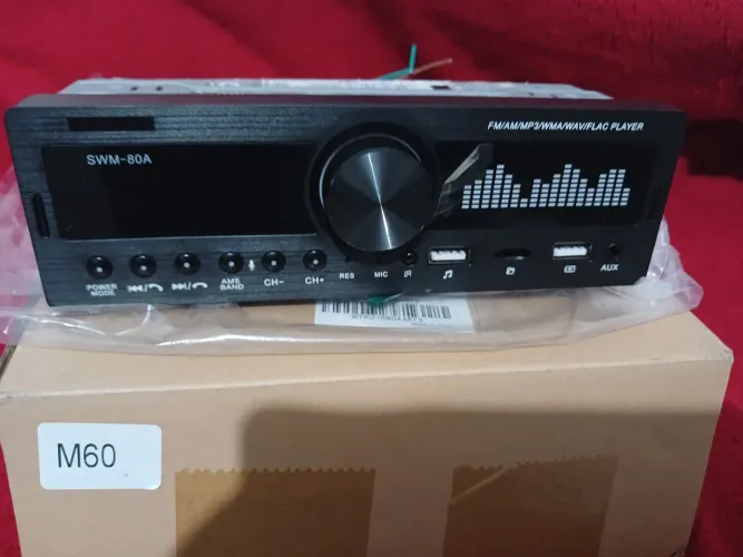 Som Automotivo SWM-80A - MP3/WMA/WAV/FLAC Player