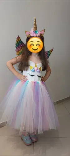 Fantasia infantil unicórnio 