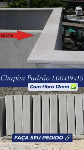 Chapim Padrão 15CM COM FIBRA 12MM