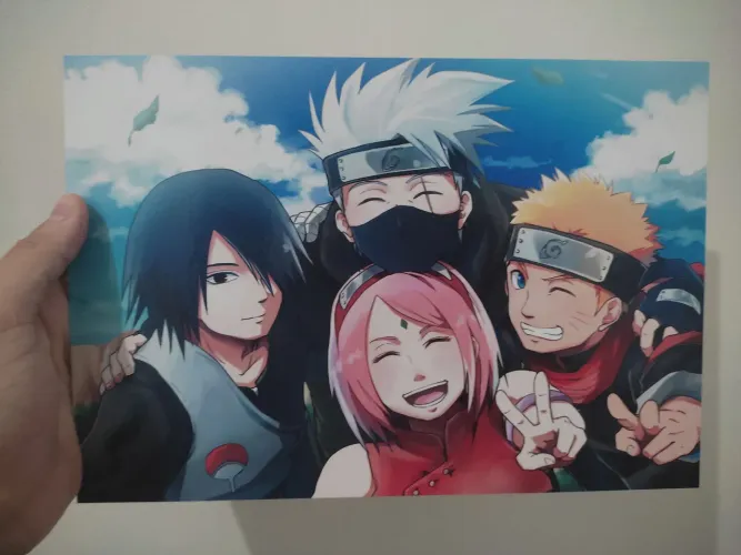 Quadros decorativos em MDF - Naruto
