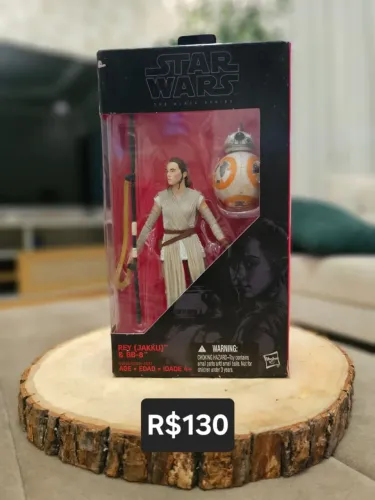 Rey e BB-8 Star Wars Black Series