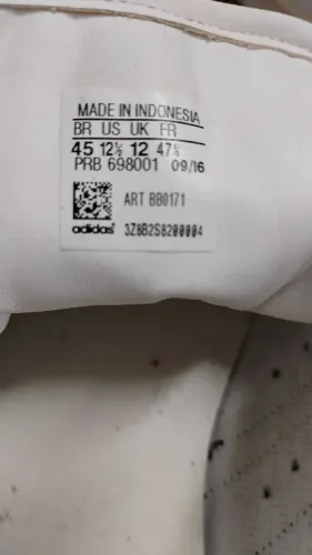 Tênis Adidas Ultrastar retro anos 80