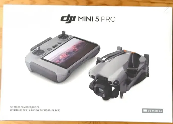 Dji Mini 5 Pro Com tela Combo Fly More - LACRADO