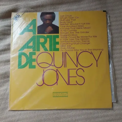 Lp Duplo A Arte De Quincy Jones (1988) Soul Funk R&b Raro