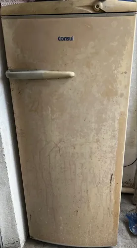 Geladeira consul marrom 