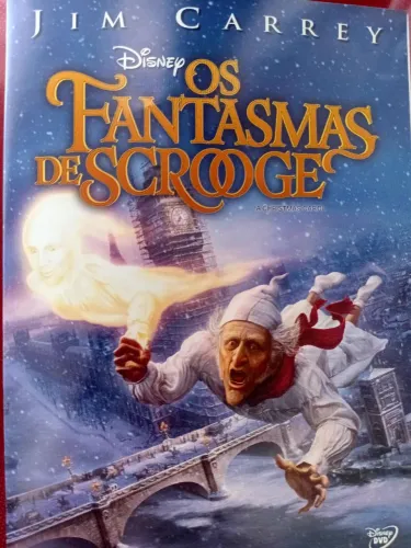 Filme dvd Os Fantasmas de Scooge