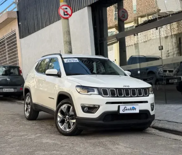 Jeep Compass 2.0 Longitude Branca + Beats Ano 2019