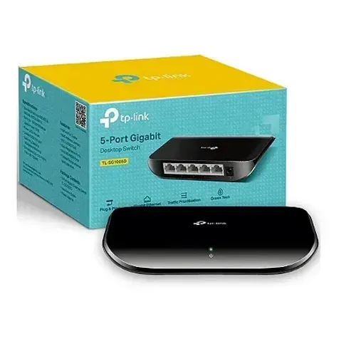 Switch 5 Portas Gigabit Tp Link TL-SG1005D - Loja Natan Abreu 