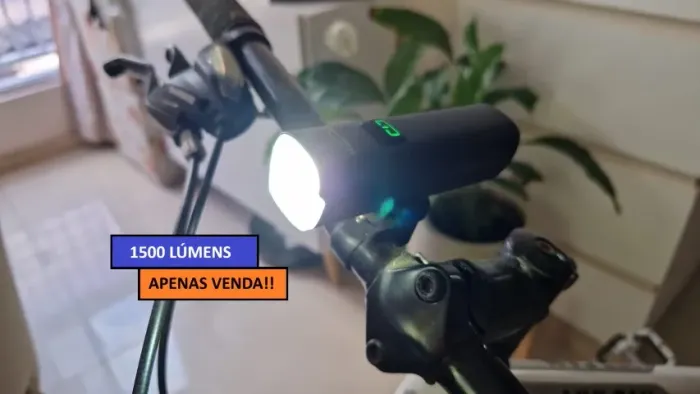 Farol Lanterna Led Bicicleta MTB MagicShine RN 1500 Lúmens