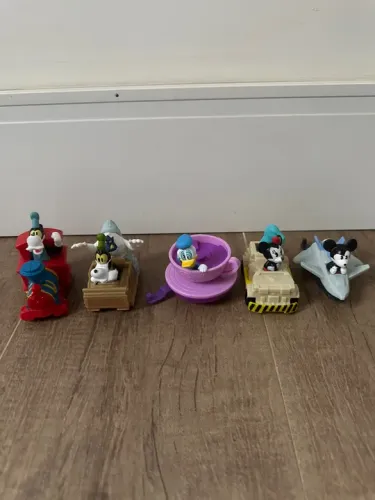 brinquedos bonecos mcdonalds Disney World Resort - 5 unidades