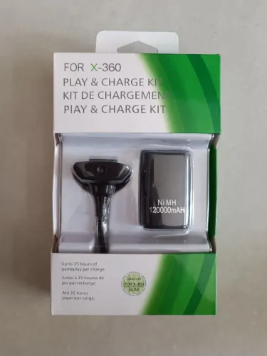 Kit Bateria Xbox 360 Slim - 120000mAh