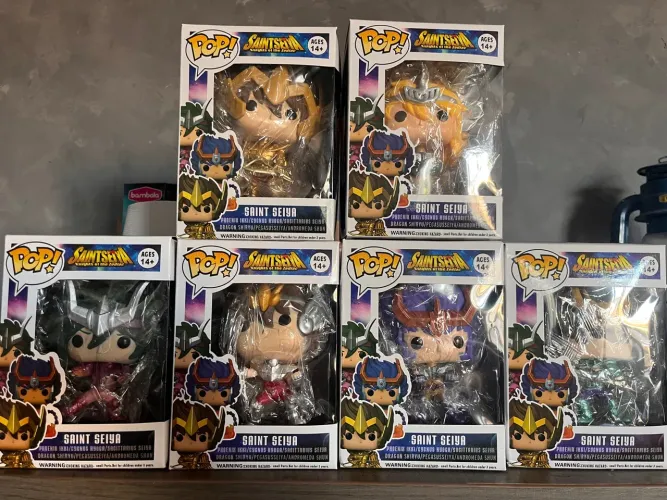 Bonecos Funko Pop Saint Seiya Cavaleiros do Zodíaco
