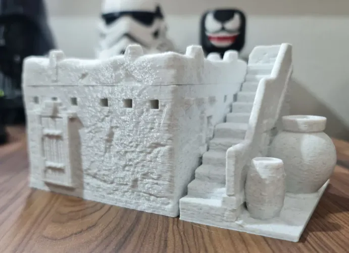 Casa deserto cenário tile rpg scenery deserto 3.5 warlock cenario modular dnd