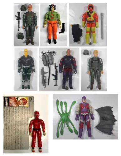 Gi Joe Comandos em Ação Estrela e Hasbro Figuras diversas a $300 qq 1