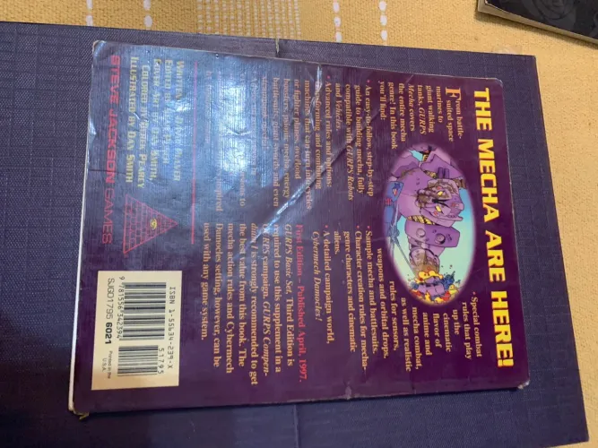 Livro Gurps steve jackson games