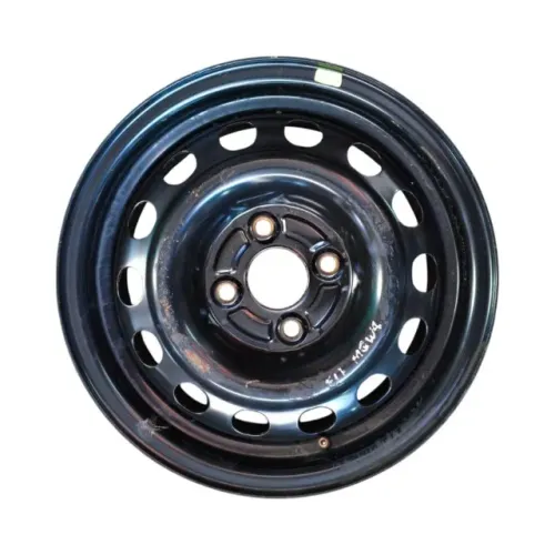 Roda Ferro Aro 14 Honda Fit Civic City Original 4x100 Preta
