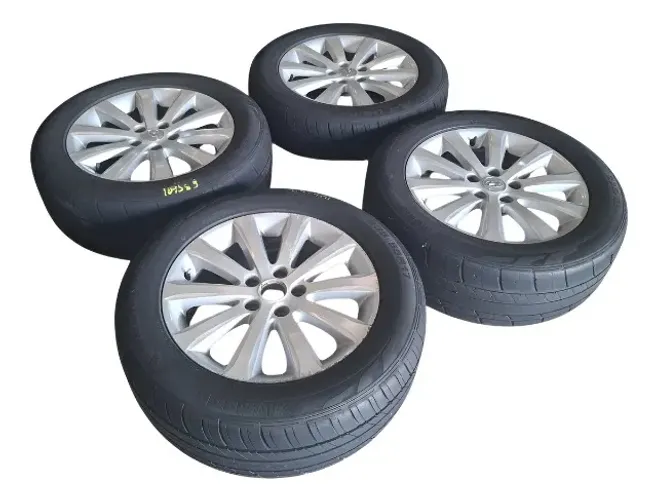 Jogo De Roda Aro 17 235/55 C/ Pneu Hyundai Azera 3.3 V6 2010