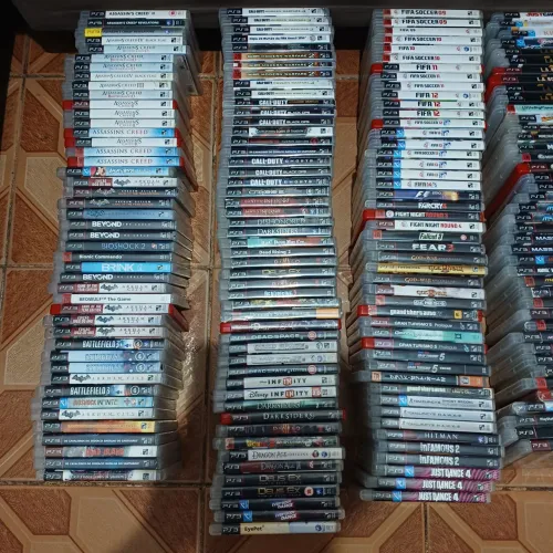 Jogos Playstation 3 originais