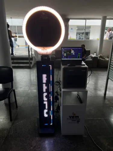 Foto cabine , foto impressa, totem fotográfico 