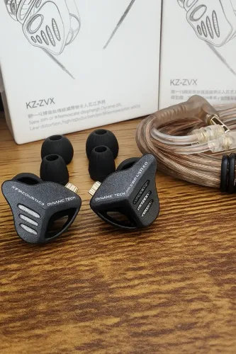 FONE KZ ZVX - SEM MICROFONE - NOVO, ORIGINAL E LACRADO!