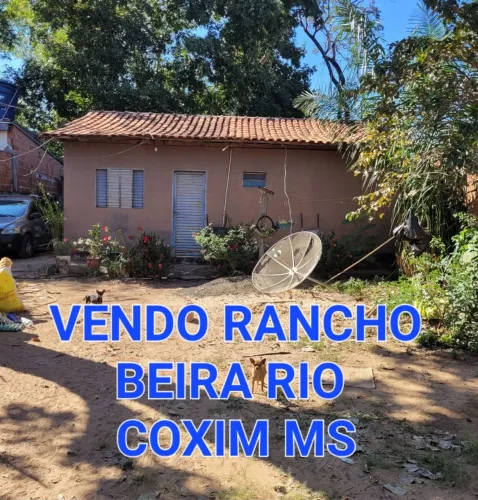 VENDO RANCHO BEIRA RIO  EM COXIM MS