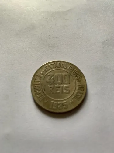Moeda 400 Réis 1925 - Brasil