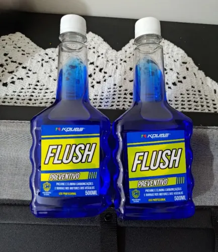 2 unidades Motor Flush Preventivo Koube - Limpeza de motor Profissional