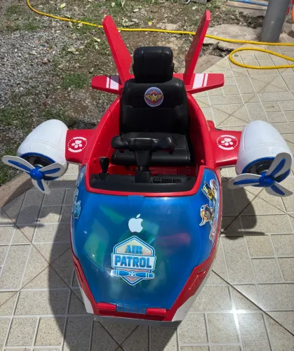 Avião Elétrico Patrulha Canina 