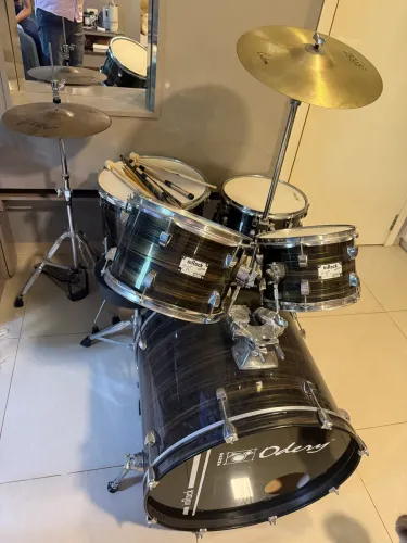 Bateria Odery In Rock semi nova 