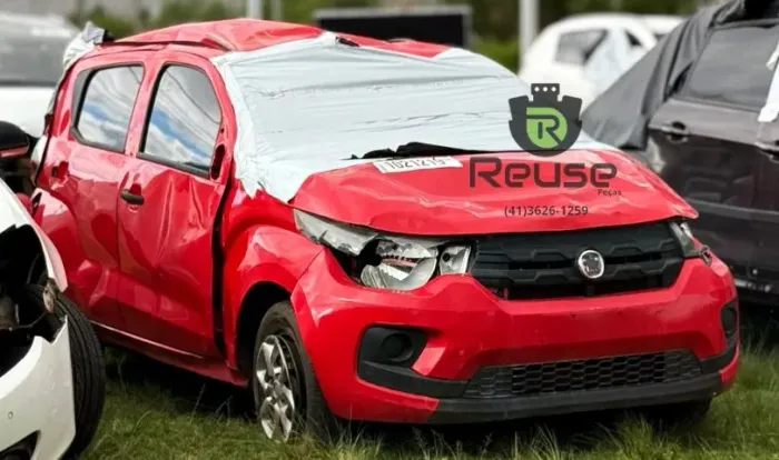 Sucata Fiat Mobi Easy 1.0 Fire 2020 2021 retirada de peças motor cambio 