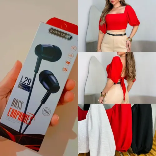 Kit Blusa + Fone
