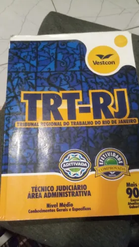 Livro para Concurso TRT/RJ Vestcon 2012