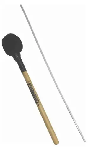 BAQUETA DE ZABUMBA COM/ BACALHAU SB ZTP PRETA