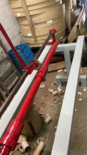 Máquina de cortar Tubetes Stretch , bobina continua 