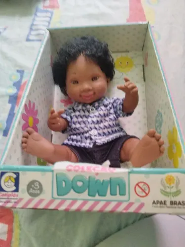 Boneca Negra Coleção Down
