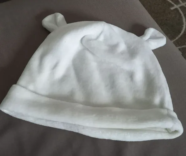 Chapéu de Bebê Branco