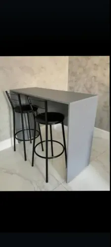 Kit Bancada Gourmet com 2 Banquetas