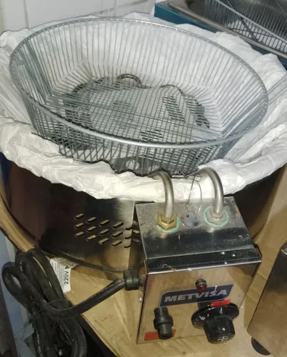 Fritadeira Tacho Industrial Elétrico 5L