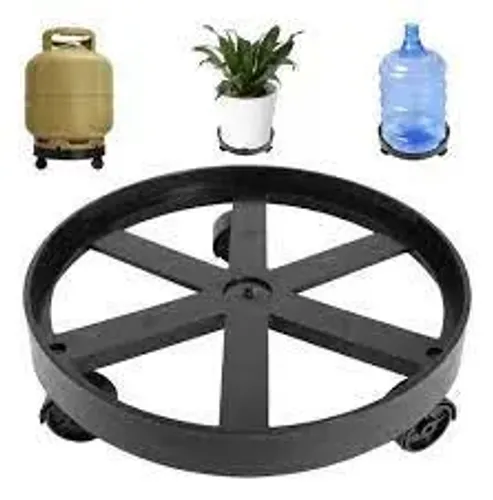 Suporte Botijão Gás galão de água Planta Flor Com Roda Rodinha