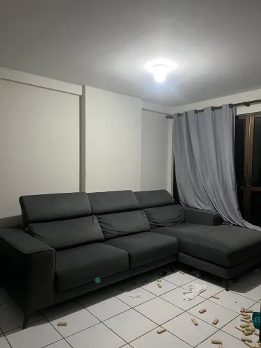 Sofá retrátil grande 