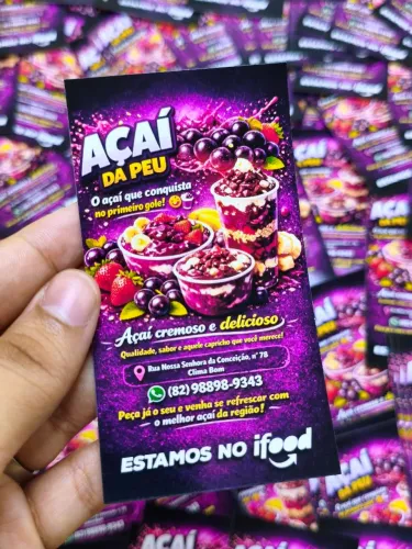 300 Panfletos Personalizados 